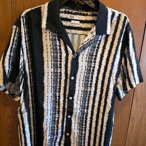 Zara Men's Slim Fit Button-Down